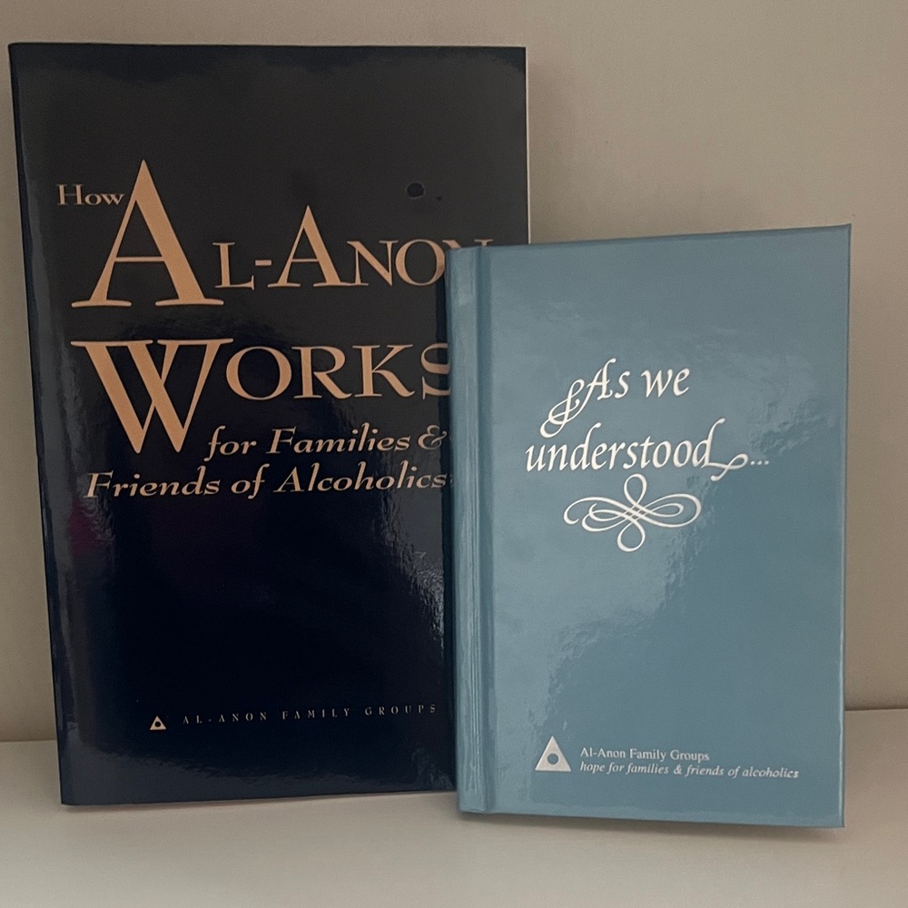 Al-Anon 'How Al-Anon Works' & 'As We Understood' Book Set